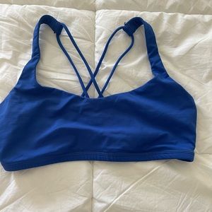 Lululemon blue sports bra